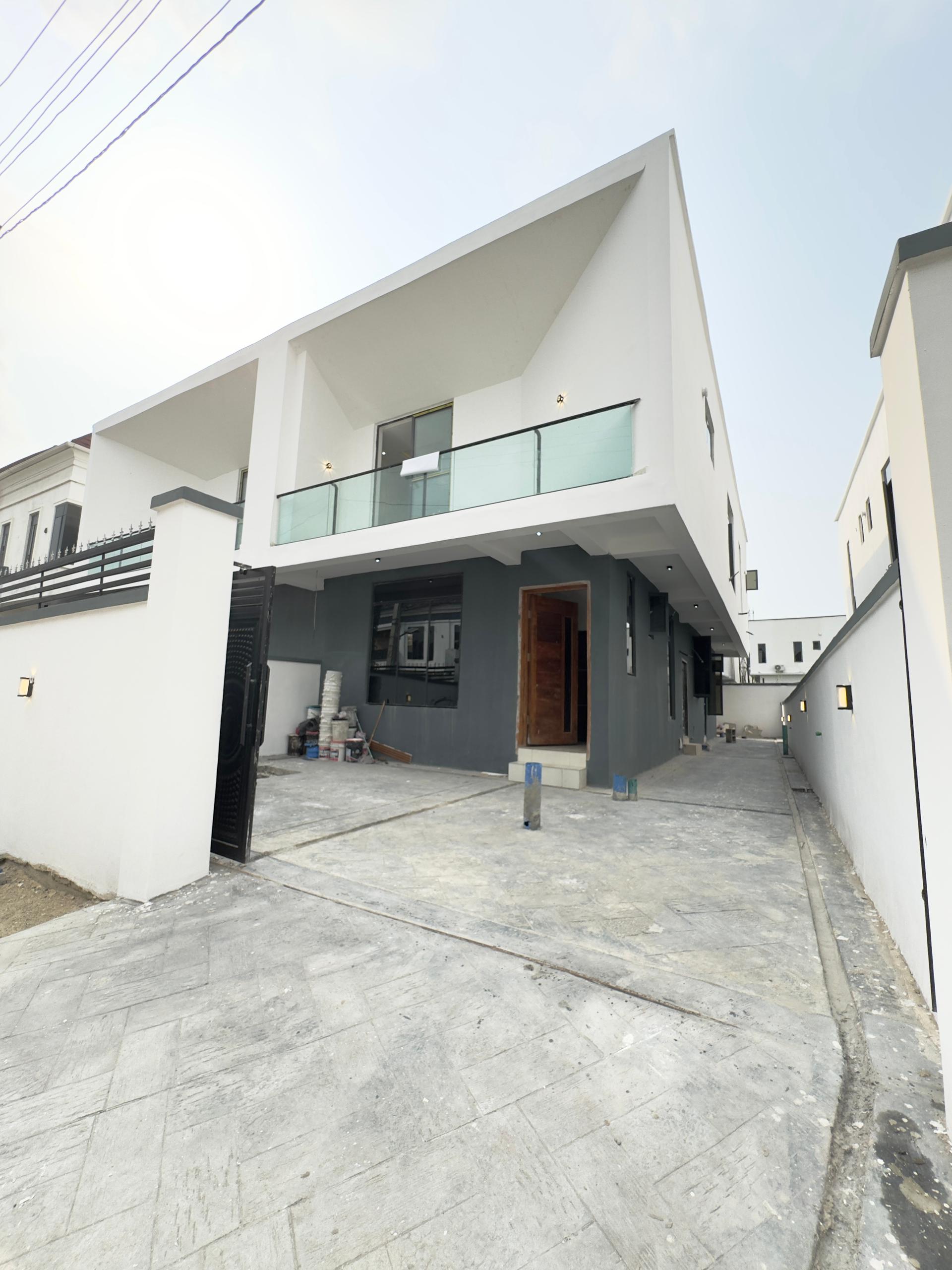 SELF COMPOUND 4 BEDROOM SEMI DETACHED DUPLEX 
